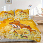 3 tk Kaunitar ja Koletis Belle Voodipesukomplekt Sisaldab Tekikotti ja Padjap&uuml;&uuml;re, Sobib K&otilde;ikideks Hooaegadeks B006 135x200cm