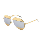 Dior Moeristk&uuml;likukujulised P&auml;ikeseprillid Unisex p&auml;ikeseprillid DIORSPLIT1-000DC-59 Gold