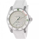 Gucci YA136337 Dive Unisex K&auml;ekell 40mm valge