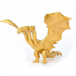 18cm Anime Godzilla Koletiste Kuningas 3 Peaga Kuningas Ghidorah Draakon Pehme Kummist Koletise Mudel Nukk Kaunistused Laste M&auml;nguasjad Kingitus