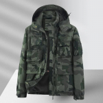Kapuutsiga matkamise rattas&otilde;idu jakk meestele S&uuml;giseline v&auml;li-bomberjakid Tuulejope Vabaaja cargo jakid Meeste mantlid M