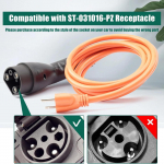 10 jalga Laadimisjuhe 3-piniline 120V Asendus ST-031016-PT Elektrilistele Golfik&auml;rudele Pistikud ja M&auml;ngitav Paigaldus 1