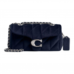 Coach Tepitud Tabby 20 Sametist &Otilde;la-Crossbody Kott Naiste Kotid H&otilde;be Sinine CW608-LHVDQ Basic Set (Bag+Dust Bag)