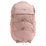 The North Face Borealis 27L Luxe Tikitud Logoga Taaskasutatud Nailonist Seljakott Naiste seljakott Roosa-Sammal H&otilde;be-Metallik NF0A81E7-BHI Pink Moss & Silver Metallic