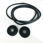 756-05032 Lameda pingutusrulli rihmaratas(2 tk) & 754-05027 (1/2 x 91 ) Traktori veorihm, mis &uuml;hildub Cub Cadeti, Mtd GT50, GT54, LT42, GT XT1, XT2, ZT1, ZT2-ga