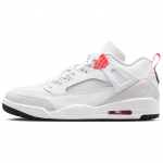Air Jordan Spizike Low Valge Tumehall Meeste Tossud Must Ere-punane IQ0305-100 42