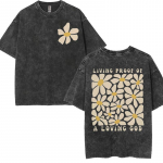 Pestud Vintage Esteetiline Kristlik T-s&auml;rk Meeste Jeesus Suri Minu Eest N&uuml;&uuml;d Elan Tema Eest T-s&auml;rk Unisex T-s&auml;rk S mitmev&auml;rviline