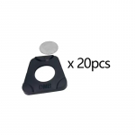 20 komplekti Artex Dental Amann Girrbach articulatori mudelid T-plaat ja T-raudplekk Tarvikud Splitex vastaplaadid Mustad kettad 20 Pcs