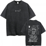 Pestud Vintage Anime Dr Stone T-s&auml;rk Manga Senku Ishigami Graafiline T-s&auml;rk Meeste Naiste R&otilde;ivad Mood Vabaaja &Uuml;le suuruse T-s&auml;rgid 2XL