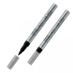 KOKUYO Research Lab Pliiats, Alkoholiresistentsed, Must, 2 tk (PM-R100DX2SET) must