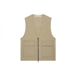 Fear of God Essentials SS22 T&ouml;&ouml;vest Meeste &Uuml;ler&otilde;ivad Tammepruun FOG-SS22-276 XXS