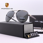 Porsche NO10 Luksuslikud Meeste Naiste P&auml;ikeseprillid Auto S&otilde;idu Peegeldusvastased Prillid Porsche Cayenne Panamera Macan Boxster Cayman 718 911 jaoks Kleebis gray