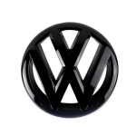 BRX1 VW Volkswagen Jetta MK5 Golfi Uue Auto Katte Eesmise ja Tagumise Iluv&otilde;re Embleemi M&auml;rgi Logo jaoks VW Volkswagen Golf 7 MK7 GTI Auto Stiil hr2 Back-11.5cm matt must v&auml;rv