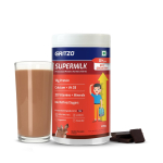 Gritzo SuperMilk Kasv+ (13+ Poiss), Kahekordne &scaron;okolaad, 400g