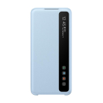 Vertikaalne Peegel L&auml;bipaistev Nutikas Vaade Klapp Samsung Galaxy S20 S20+ S20 Plus Telefoni&uuml;mbris For Galaxy S20 sinine