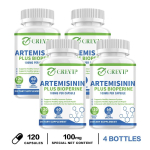 GREVIP Artemisiini Pluss BioPeriin 100mg Kapslid 120 tk &mdash; Immuuns&uuml;steemi Tugi, Antioks&uuml;dantne Toitumine, Igap&auml;evane Heaolukord 120*4
