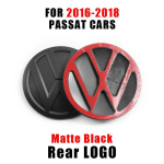 3D ABS VW Logo Auto stiilimine Volkswagen PASSAT B6 B7 2011-2015 & Passat B8 2016-2018 jaoks Embleem Kapott Esip&otilde;rkeraud Tagumine Pagasiruum Embleem