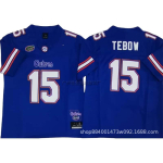 Florida Gators Vintage Kolledži Jalgpalli S&auml;rk Tikitud Retro Treeningvorm Meeste Puuvillasegu XL