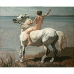 T&auml;is&uuml;mmargune puur 5D DIY teemantmaal, alasti mees anime kividega tikandid ristpistes 20X30CM