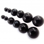 Les Tr&eacute;sors De Lily [J6233] &ndash; 6 paari musti Perla k&otilde;rvar&otilde;ngaid must