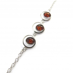 Les Tr&eacute;sors De Lily [N2499] - h&otilde;bedane k&auml;ev&otilde;ru  Inspiration  merevaigu konjak (roodiumiga kaetud) - 12 mm pruun