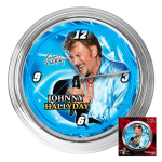 Johnny Hallyday [Q5572] &ndash; neoonseinakell 'Johnny Hallyday' sinine (stseen) &ndash; 37x7 cm sinine