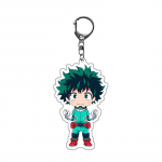 Anime My Hero Academia / Boku No Hero Academia tegelaskuju l&auml;bipaistev akr&uuml;&uuml;list ripatsv&otilde;ti A-Midoriya Izuku