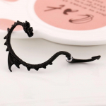 Uus 1tk K&otilde;rvar&otilde;ngad Naiste Meeste Punk Ear Cuff Dragon K&otilde;rvar&otilde;ngad Ehted must