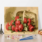 Digitaalne &otilde;limaal DIY maalimine numbrite j&auml;rgi Kodukaunistuse numbrid &Otilde;limaal Kunstil&otilde;uend 40x50cm no frame