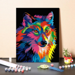 DIY Painting By Numbers Art Numbers Oil Painting Home Decoration Canvas Digital Oil Painting 40x50cm no frame