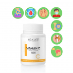 C-vitamiini New Life toidulisand 60 k&ouml;&ouml;giviljakapslit 60 capsules (for 1 month)