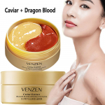 60 tk Gold Collagen Eye Mask Face Anti Wrinkle Gel Sleep Gold Mask Silmaplaastrid Caviar Essence Collagen Moisturizing Eye Masks 60pcs