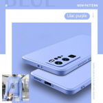 Ruudukujuline vedel silikoon p&otilde;rutuskindel telefoni&uuml;mbris Huawei Honor 50 SE 20 30 Pro 10 Lite X10 Max 9X 8X 10i 20S 30S Candy Color Pehme TPU matt tagakaas For Honor 30