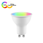 AIMENGTE GU10 v&auml;rvimuutev nutikas WIFI LED-pirni muusika s&uuml;nkroonimise rakenduse juhtvalgusti 5W RGB Bulb x 1PCS
