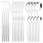 20 tk Roosa kuldne s&ouml;&ouml;giriistade komplekt nuga kook kahvel kohvilusikas s&ouml;&ouml;gin&otilde;ud k&otilde;rge kvaliteediga roostevabast terasest s&ouml;&ouml;giriistad Western Kiechen h&otilde;ben&otilde;ud h&otilde;be