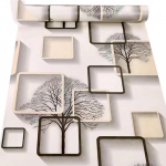 5M/10M Isekleepuvad lausriidest seinapaberid Lilleline tapeet 3D-kleebised Kodutoa sisustus 10M