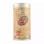 Roheline tee Tulsi ja safraniga (100 g), Tulsi roheline tee + safran, orgaaniline heaolu