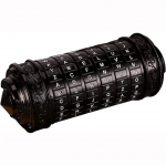 Cryptex Da Vinci Code Mini Cryptex Lock puslekarbid peidetud lahtritega Aastap&auml;eva romantilised s&uuml;nnip&auml;evakingitused s&otilde;brap&auml;evaks 13.5x5.5x5.5cm