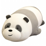 28-78 cm multikas We Bare Bears Paljas m&auml;nguasi Armas Grizzly Panda J&auml;&auml;karu Pehme karu Panda J&auml;&auml;karu nukk 48cm