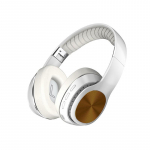 Juhtmeta k&otilde;rvaklapid 8D Hifi Over Ear Stereo peakomplekt Pehmest nahast k&otilde;rvaklapid Sisseehitatud mikrofon arvuti/mobiiltelefoni/teleri jaoks valge