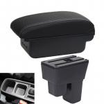 For Honda Jazz For Honda Fit Jazz 2 auto k&auml;etoe kast 2008-2013 Salvestustarvikute sisedetailid Tassihoidja USB-liides