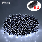 J&otilde;ulutuled 10M 20M 30M 50M 100M Dekoratiivne LED String Fairy Light Outdoor Garland Lamp Pulmadeks Puhkuse Aiavalgustus 220V 110V 100M-1000LEDs