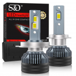 2tk K6C H7 v&otilde;imas LED esitule pirn H1 H4 9003 HB2 H8 H11 H16(JP) HB3 9005 HB4 9006 9012 Hir2 Led dioodlambid auto esilaternate 12V K5C autotuledele H1