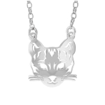 Les Tr&eacute;sors De Lily [R2849] &ndash; k&auml;sit&ouml;&ouml;h&otilde;bedast kaelakee 'Jungle' h&otilde;be (roodiumiga kaetud) - 18x17mm (gepard) h&otilde;be