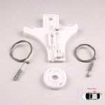 BWR621 Elektrilise akna t&otilde;stuki remondikomplekt Tagumine parempoolne uks VW Golf MK4 1997-06 Jetta Bora A4 1J 1998-06 4/5 Ukseline 1J4839462