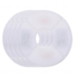 Kassi purskkaevu filtrite asendusfiltrid kassi purskkaevu veejaoturile 8 tk 6 pcs