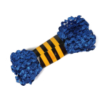 15 jardi mitmev&auml;rviline ter&uuml;leenlint Ric Rac siksakiline pitslint r&otilde;ivastele, r&otilde;ivatarvikud. kuninganna sinine v&auml;rv