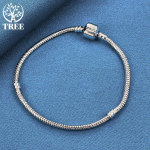 925 Sterling H&otilde;bedast ussiketi k&auml;ev&otilde;ru ehted 20cm