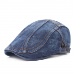 (Qunide) Denimbarett Vintage vabaajareisid, k&otilde;rbes kalap&uuml;&uuml;k, &otilde;ues fotograafia, matkamine, ronimismoodsad m&uuml;tsid One Size tumesinine v&auml;rv