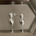 Foxanry siledad &uuml;mmargused geomeetrilised k&otilde;rvar&otilde;ngad naistele Trendikad minimalistlikud aastap&auml;eva ehted aksessuaarid kingitused 8mm h&otilde;be